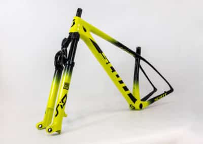 vtt scott jaune